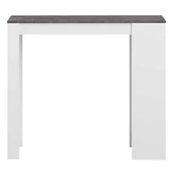 Bartafel Aravis 115x50 Met Opbergruimte - Wit/beton -Songmics Winkel 8080A2198X00 Aravis white concrete 4 2b47