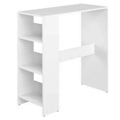 Bartafel Carnilla 94x40 Met Opbergruimte - Wit 19 Bartafel Carnilla 94x40 Met Opbergruimte - Wit -Songmics Winkel 8088A2121X00 Gavarnie bar table white 2 fd78