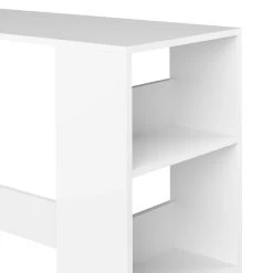Bartafel Carnilla 94x40 Met Opbergruimte - Wit 13 Bartafel Carnilla 94x40 Met Opbergruimte - Wit -Songmics Winkel 8088A2121X00 Gavarnie bar table white 6 a738