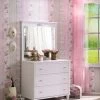 Dressoir | 100% Melamine Gecoat | 3 Laden | Zacht Sluitend | Romantica Serie | Veelkleurig