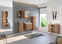 Open Kolomkast Sefa Hoog 25cm - Wotan Eik -Songmics Winkel 814.1.0081 3c 7262