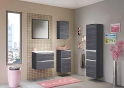 Spiegel Lotuk 60cm - Grijze Eik -Songmics Winkel 820.1.3186 3 4bff