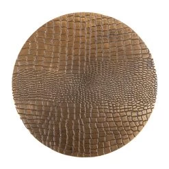 RICHMOND Bijzettafeltje Cabral ø40cm - Zwart/goud -Songmics Winkel 825081 4 f786