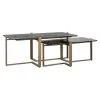 RICHMOND Salontafelset Sterling | 110 X 65 X 40 Cm | Salontafel En Bijzettafel -Songmics Winkel 825218 1 f56e