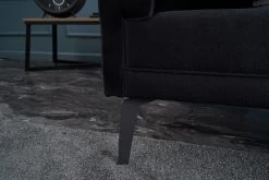 Comfort Ontmoet Stijl: 3-zits Fluwelen Bank Met Beukenhouten Frame - Zwart -Songmics Winkel 825BLC1572 20 204 6ca1