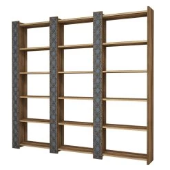 Woody Boekenplank | 100% Melamine Gecoat | Walnoot Chalcedoon -Songmics Winkel 845HCT3620 20 203 dcc2