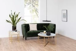 Set Van 2 Vierkante Bijzettafels Anika - Wit Marmer/ Goud -Songmics Winkel 848B51BF 14AA 46D9 9675 460BE2D5AD7D edf9