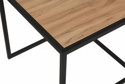 Salontafel Set | Melamine Gecoat | Metalen Poten | Eiken Zwart 19 Salontafel Set | Melamine Gecoat | Metalen Poten | Eiken Zwart -Songmics Winkel 854KLN2901 20 2015 0111