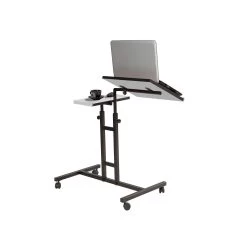 Laptoptafel Sapphire | 45,5 X 67 X 87 Cm | Metalen Frame | Kleur: Wit-Zwart -Songmics Winkel 863SPH2821 20 203 b365
