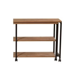 Zijtafel Atlantische Pine Zwart -Songmics Winkel 863SPH2828 20 2013 79fb