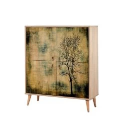 Multifunctionele Kast Vella | MELAMINE | 18mm | Haagbeukenhouten Poten -Songmics Winkel 863SPH3934 20 205 bb31