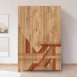 Garderobekast Vella - 18mm Melamine Coating - Atlantic Pine