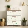 Vella Commode | 100% Gemelamineerd Spaanplaathout Van 18 Mm Dik | Bevestigbaar Aan De Muur | Kleur: Atlantic Pine (Wit) -Songmics Winkel 869VEL3481 20 201 4fc7