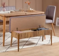 Bank Vella | 100% Melaminegecoat | Fluweel | Atlantisch Grenen-design -Songmics Winkel 869VEL5119 20 203 33ac