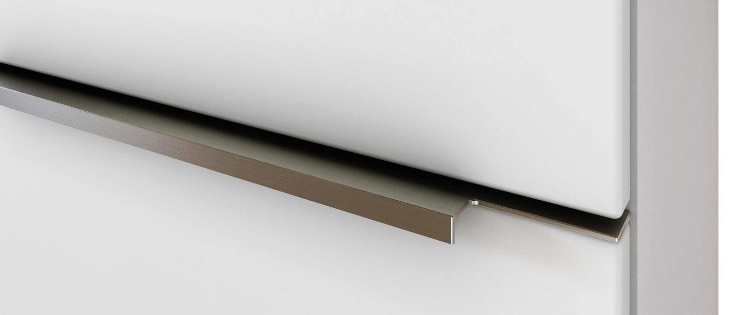 Wastafelmeubel Hansen L60xD39cm 2 Lades - Wit 6 Wastafelmeubel Hansen L60xD39cm 2 Lades - Wit - Afbeelding 4