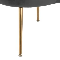 Fauteuil Dafne - Grijs/messing -Songmics Winkel 874DDD9B 855C 4794 8718 1AB696DEEDD0 a41c