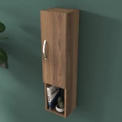 Locelso Wandkast | Notelaar | 22 | 100% Gemelamineerd -Songmics Winkel 893RAN2401 20 203 8821