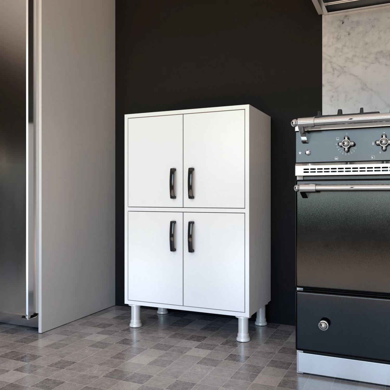 Locelso Multifunctionele Kast | 18mm | Wit 3 Locelso Multifunctionele Kast | 18mm | Wit