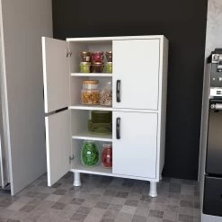 Locelso Multifunctionele Kast | 18mm | Wit 14 Locelso Multifunctionele Kast | 18mm | Wit -Songmics Winkel 893RAN4541 20 203 559f