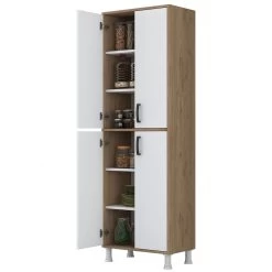 Locelso Multifunctionele Kast | 18 Mm Dik | Wit Eiken 12 Locelso Multifunctionele Kast | 18 Mm Dik | Wit Eiken -Songmics Winkel 893RAN4941 20 206 fb80
