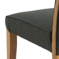 Eetkamerstoel Banquo Linate Grijs Stof, Geolied Eiken Onderstel -Songmics Winkel 8966AD10 8A2C 4A58 9CF1 4A68874D3308 fea0