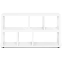 Sidetable Berkeley 6 Vakken - Wit -Songmics Winkel 9000.322549 Berlin Console Pure White 2 9bc8