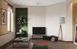 Bijzettafel Petra 55x55 Industrieel - Beton/zwart -Songmics Winkel 9000.629341 Petra 55 Concrete Pure Black 10 98bb