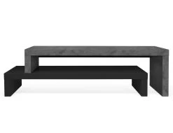 Tv-meubel Cliff 125cm - Beton/zwart 18 Tv-meubel Cliff 125cm - Beton/zwart -Songmics Winkel 9000.639579 Cliff120 Pure Black Concrete 1 c59f