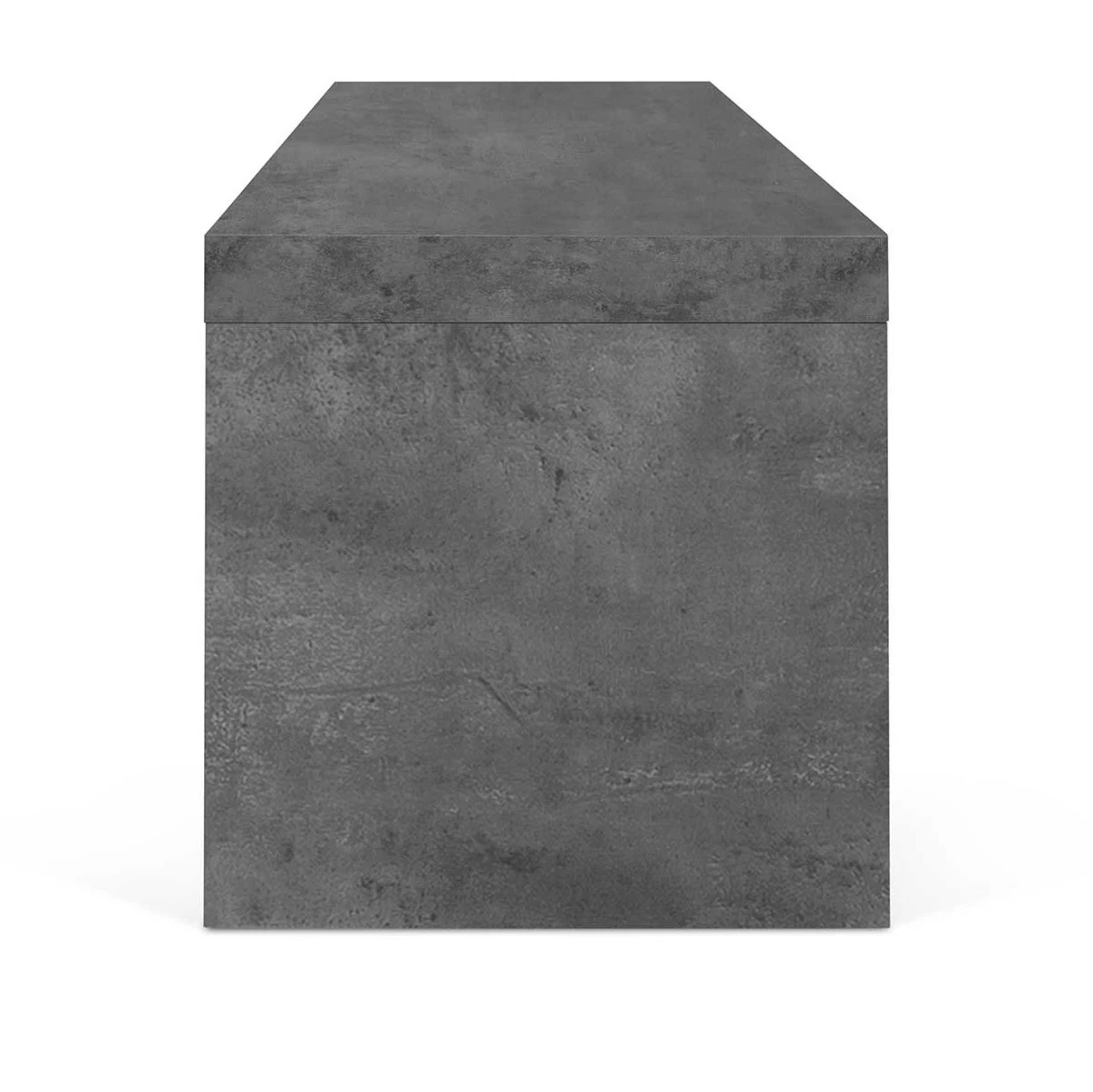 Tv-meubel Cliff 125cm - Beton/zwart 5 Tv-meubel Cliff 125cm - Beton/zwart - Afbeelding 3