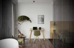 Bureau Loft 126cm - Eik/zwart -Songmics Winkel 9003.053481 Loft 12 0e16