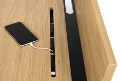 Bureau Loft 126cm - Eik/zwart -Songmics Winkel 9003.053481 Loft 4 6566