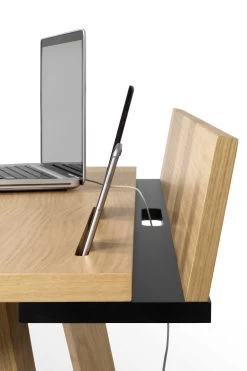 Bureau Loft 126cm - Eik/zwart -Songmics Winkel 9003.053481 Loft 5 1ae9