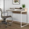 Bureau Rise 100cm - Eik/wit