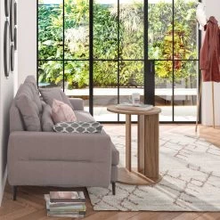 Bijzettafeltje Nillis ø40 Cm - Walnoot