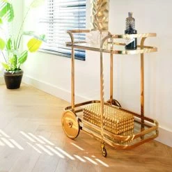 RICHMOND Trolley Exo - Goud/glas