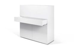 Bureau/opbergkast Fox 110cm - Wit -Songmics Winkel 9500.054112 Focus Home Office Pure White 5 f009