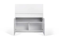 Bureau/opbergkast Fox 110cm - Wit -Songmics Winkel 9500.054112 Focus Home Office Pure White 6 18cb