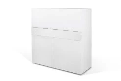 Bureau/opbergkast Fox 110cm - Wit -Songmics Winkel 9500.054112 Focus Home Office Pure White 7 349a