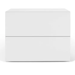 Nachtkastje Aurora 2 Laden - Wit -Songmics Winkel 9500.310263 Aurora Night Table White 1 e443