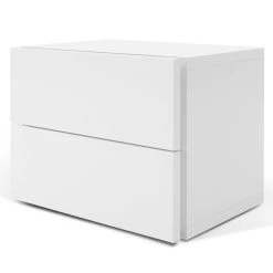 Nachtkastje Aurora 2 Laden - Wit -Songmics Winkel 9500.310263 Aurora Night Table White 2 9f21
