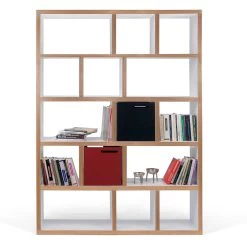 Opbergrek Berkeley | 150 X 34 X 198 Cm | Wit -Songmics Winkel 9500.318115 Berlin 5 L 150 White Plywood 3 68d3