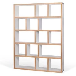 Opbergrek Berkeley | 150 X 34 X 198 Cm | Wit -Songmics Winkel 9500.318115 Berlin 5 L 150 White Plywood 5 5a44