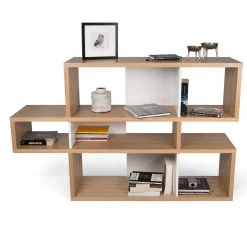 Boekenkast Lisbon | 156 X 34 X 100 Cm | Bruin -Songmics Winkel 9500.319648 London 001Oak Pure White Backs 5 7dfc