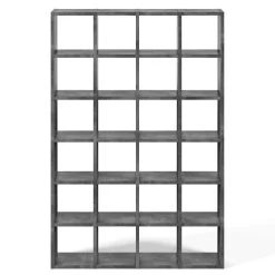 Boekenkast Pombal 24 Vakken - Beton -Songmics Winkel 9500.516276 Pombal 001 concrete 1 1f9b