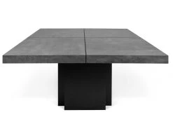 Eettafel Dust - 130x130 Cm -Songmics Winkel 9500.613234 Dusk 130 Dining table Concrete 1 ad72