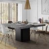 Eettafel Dust - 130x130 Cm -Songmics Winkel 9500.613234 Dusk 130 Dining table Concrete 7 b578