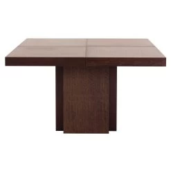 Eettafel Mundus 150 X 150 Cm - Chocoladefineer -Songmics Winkel 9500.620928 Dusk dining table chocolate 3 2a76