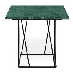 Bijzettafel Helix - Groen Marmer -Songmics Winkel 9500.627330 helix 50 green marble black steel 1 8e79