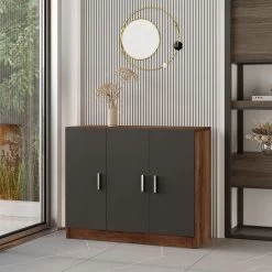 Locelso Multifunctionele Kast | Notelaar Antraciet -Songmics Winkel 956LCS1501 20 202 7a53