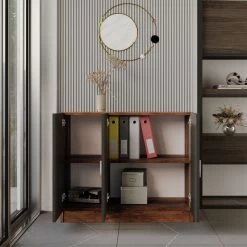 Locelso Multifunctionele Kast | Notelaar Antraciet -Songmics Winkel 956LCS1501 20 204 20f9